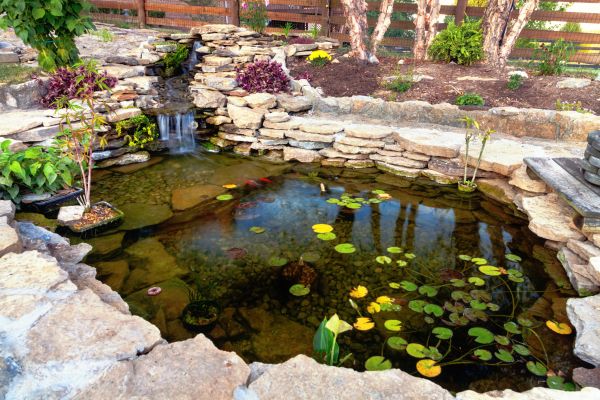 Rock Cascade Installation
