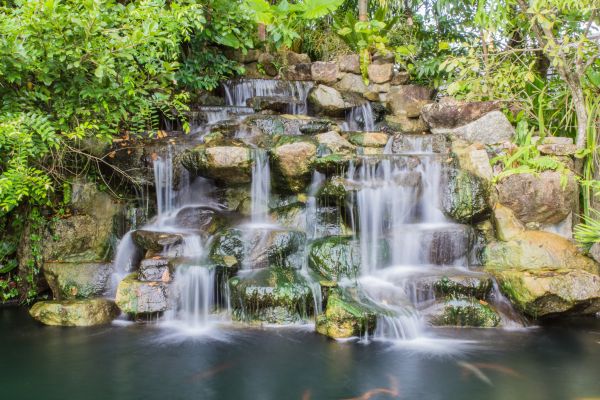 Natural Rock Pond Installation